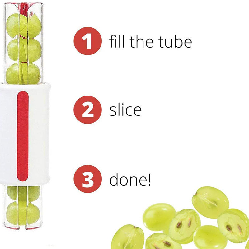 Tomato Chip Slicer Grape Cutter Kitchen Tool