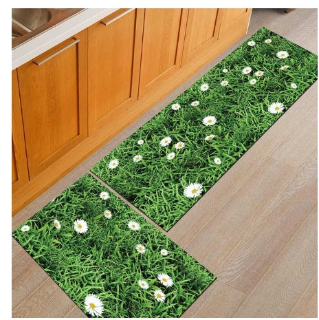 Floor mats, non-slip, oil-proof, household machine washable door mats