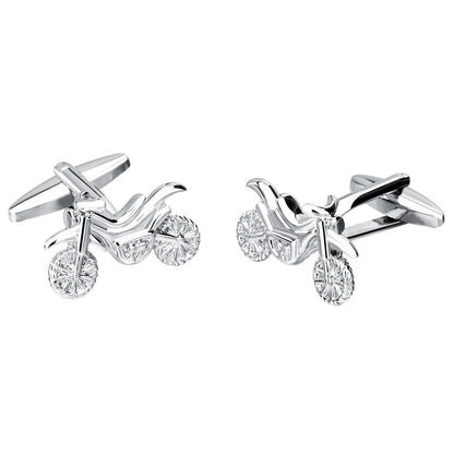 Motorcycle Style Glossy Men's Cuff Nails