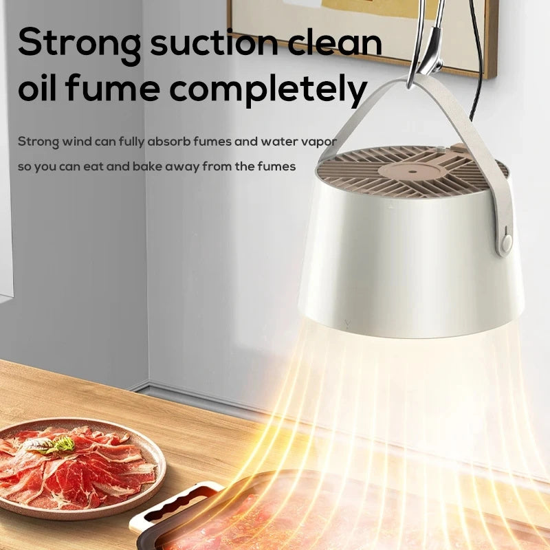 Portable Desktop Exhaust Fan USB Range Hood