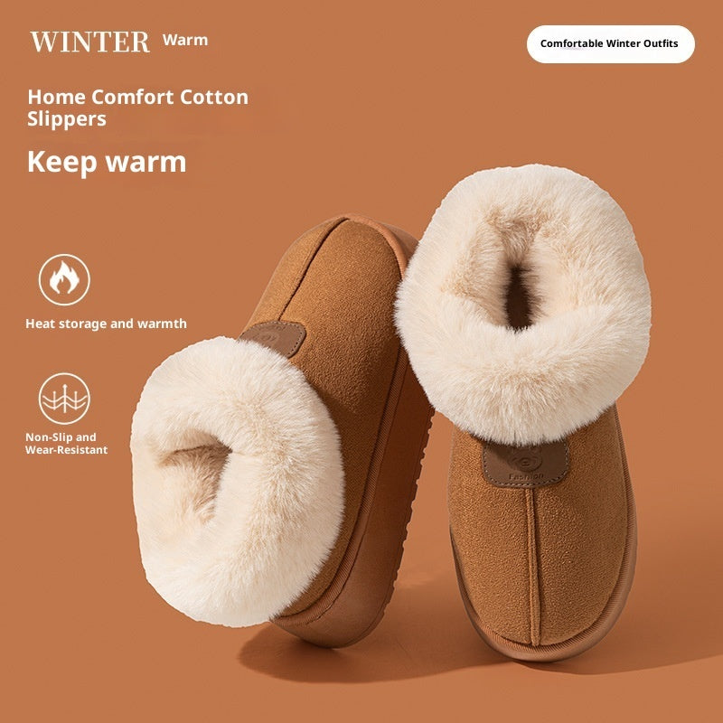 Fashion Individual Casual Cotton Slippers Women