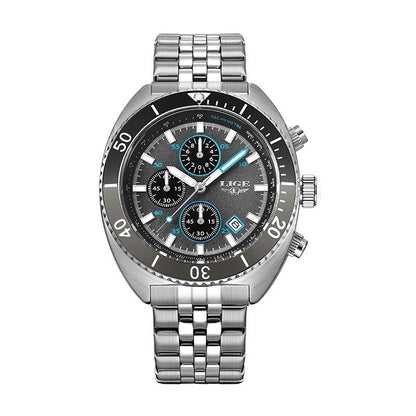 Multi-functional Student Men's Large Dial Waterproof Quartz Watch