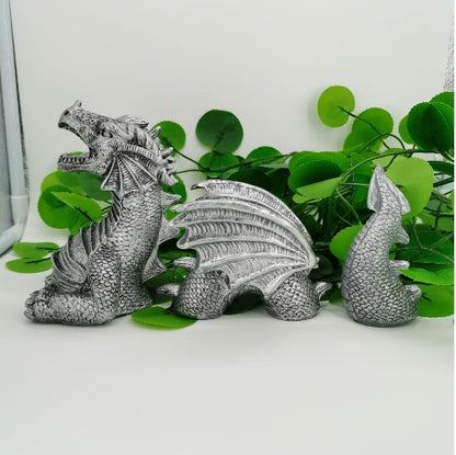 Large Dragon Gothic Garden Statue