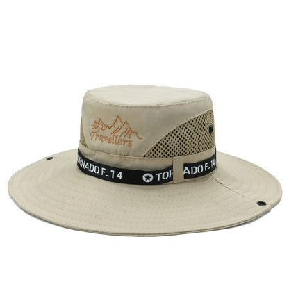 Men's Mountaineering Fishing Sunscreen Visor Hat