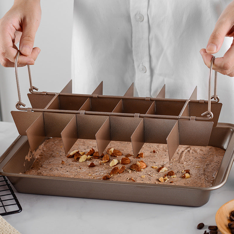 Thickened Square Brownie Pan Kitchen Bakery