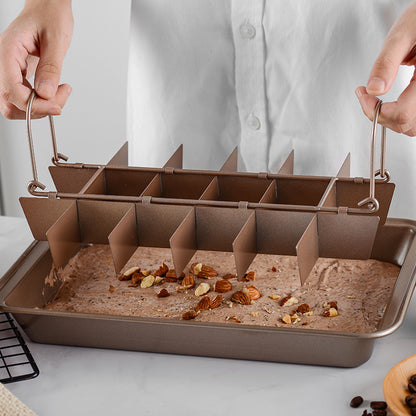 Thickened Square Brownie Pan Kitchen Bakery
