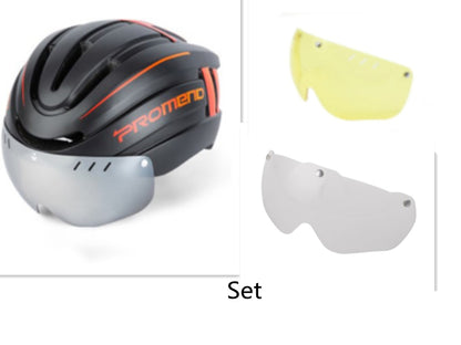 Mountain Bike Helmet with LED Light