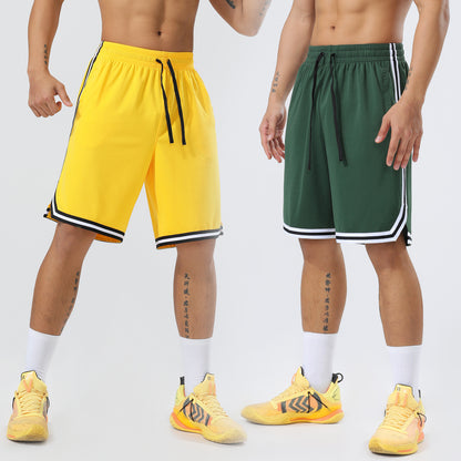 Men's Summer Thin Training Workout Cropped Pants
