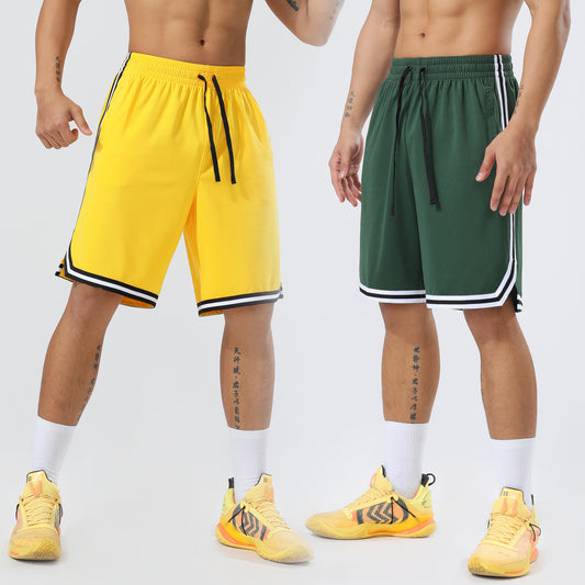 Men's Summer Thin Training Workout Cropped Pants