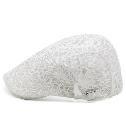 Lace Hard Gauze Beret Children's Casual Sun Hat