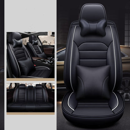 Universal All-Season Leather Seat Cushion