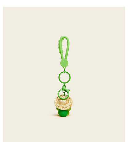 Crying Banana Plush Doll Key Button Pendant
