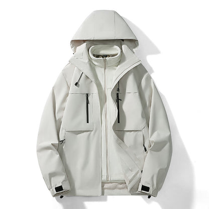 Men's And Women's Three-in-one Spring And Autumn Windproof