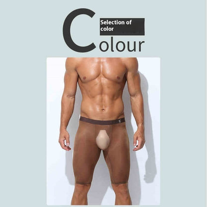 Plus Size Ice Mesh Sports Underwear