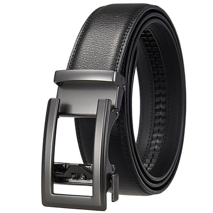 Antique Cowhide Men's Leather Casual Business Belt