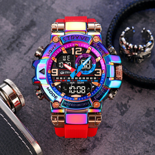 Colorful Luminous Sports Waterproof Watch