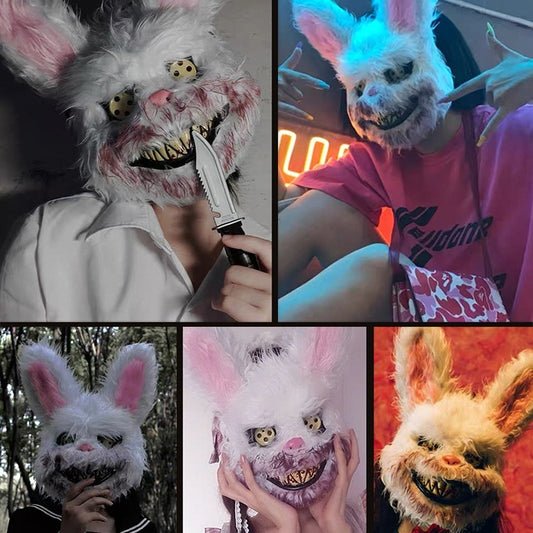 Halloween Bloody Bunny Vibrato Mask