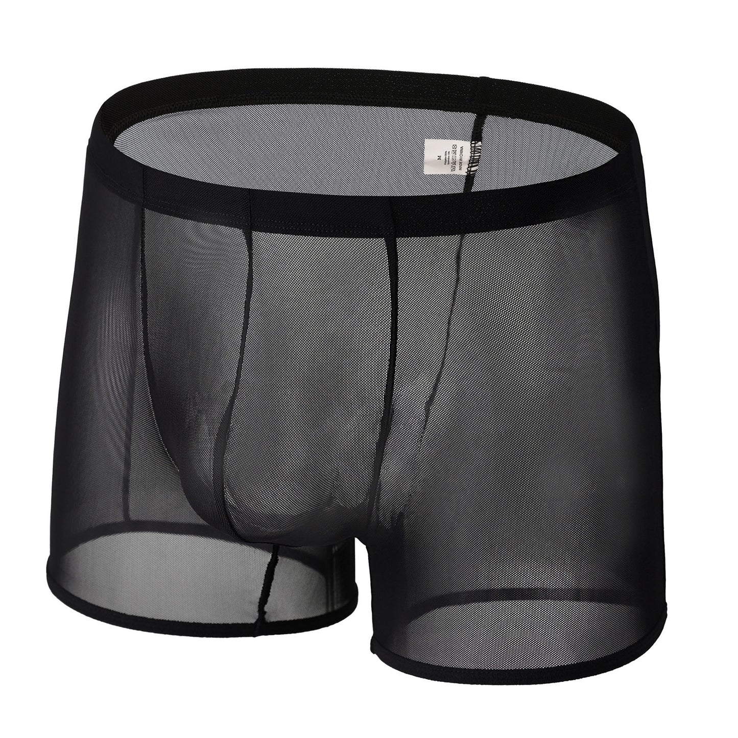 Men's Lace Mesh Boxer Briefs Summer Thin
