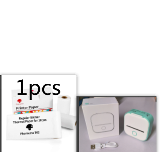 Mini Portable Thermal Label Printer - Ideal for Students and Price Tags