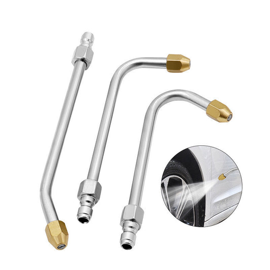 Curved Nozzle High Pressure Water Gun Quick Connector