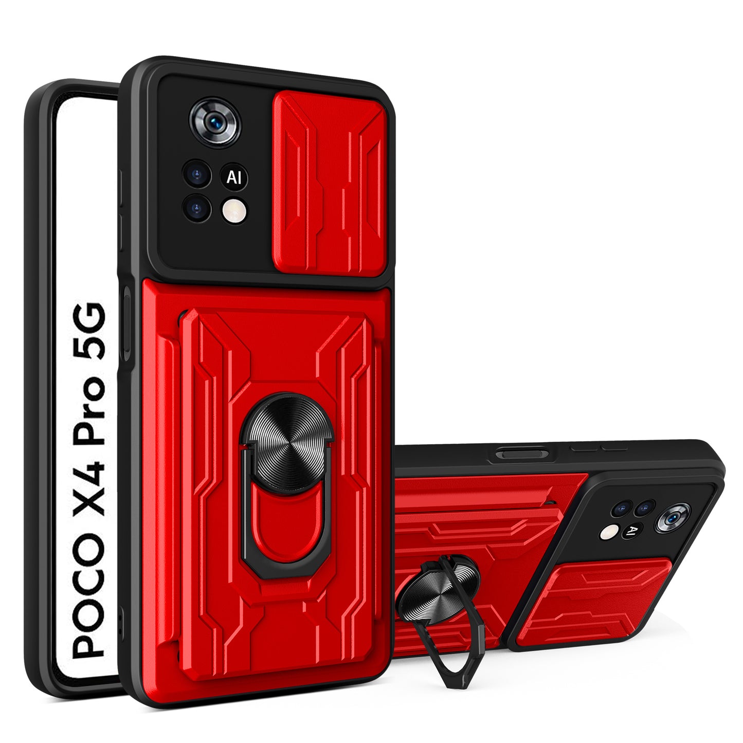 Suitable For Redmi Lijia Multi-function Card Phone Case