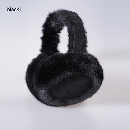 Folding Warm Women's Autumn Winter Plush Earmuffs