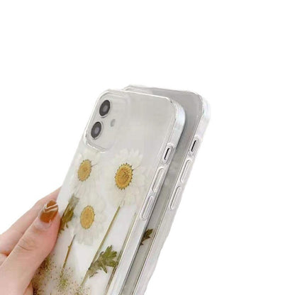 Epoxy Daisy Protective Phone Case