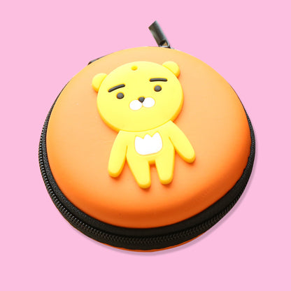 Direct selling new cute zero wallet cartoon earphone collector charger Box Coin handbag wholesale