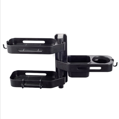 Rotating Wall Mounted Storage Box Punch Free Plastic