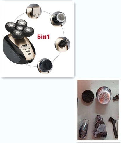 5 In 1 Electric Shaver Razor Beard Nose Trimmer