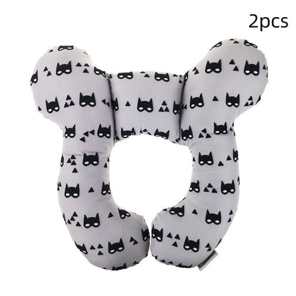 Infant Pillow  Baby Bed  U-Shaped Safety Seat  Neck Guard  Fixed Stereotyped Stroller Pillow