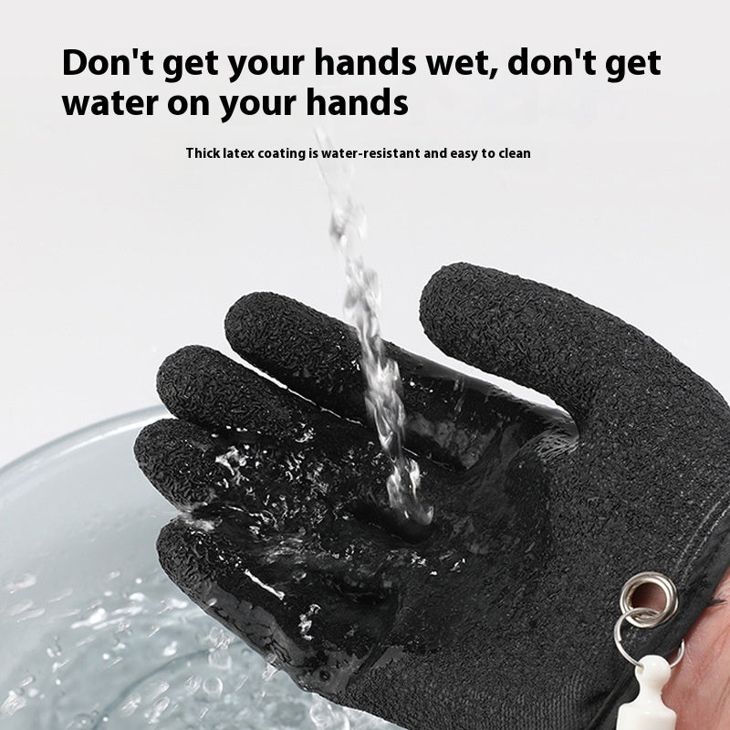 Stab-resistant Waterproof Fishing Gloves