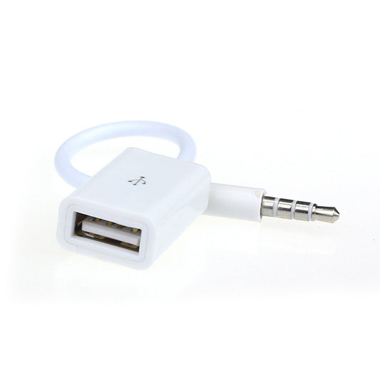 USB to 3.5MM Car AUX Audio Adapter Cable