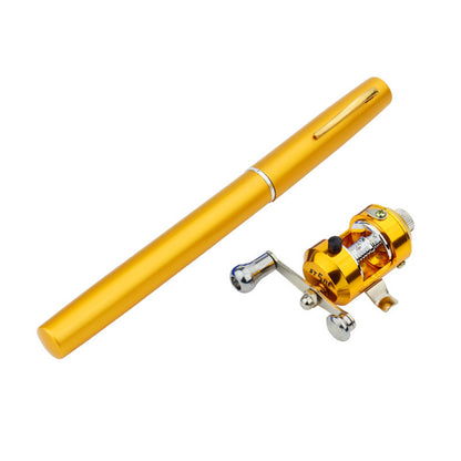 1m Mini Portable Pen Fishing Rod
