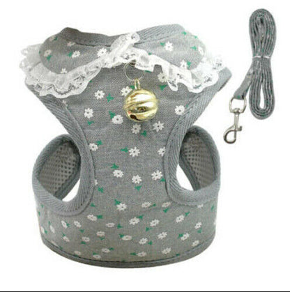 Pet Cute Chest Strap Breathable Tank Top Style Dog