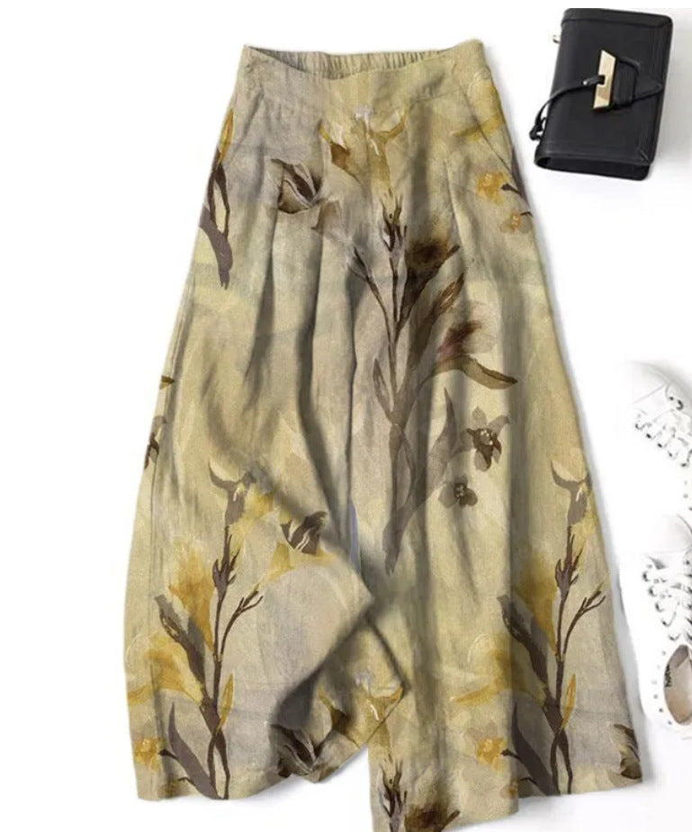 Summer Quick-Dry Harem Culottes
