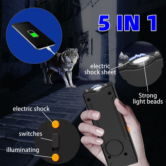 5-in-1 Power Bank with SOS Alarm