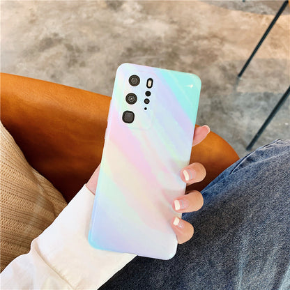 Rainbow star mobile phone case