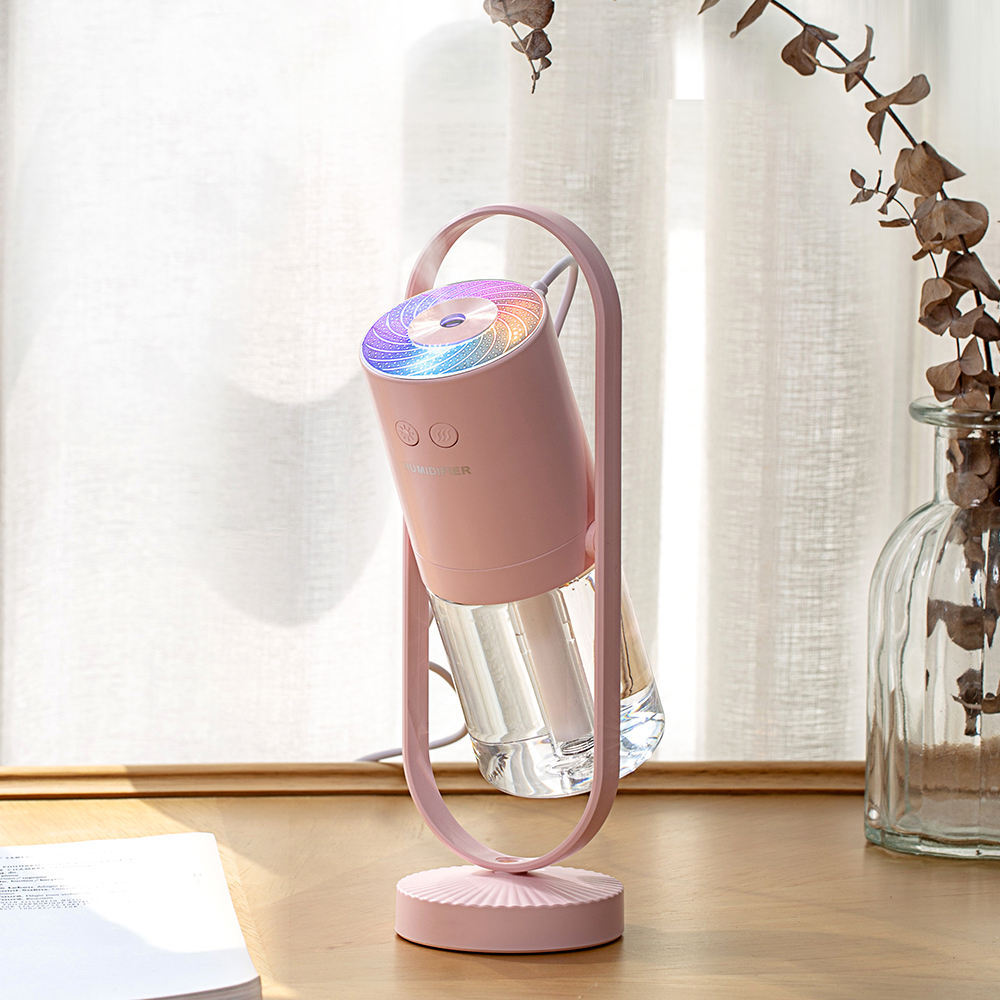 Portable Car Humidifier 200ml USB Light