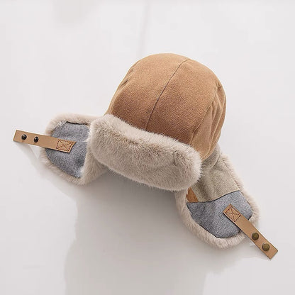 Ushanka Unisex Cold-proof Fleece-lined Warm Hat