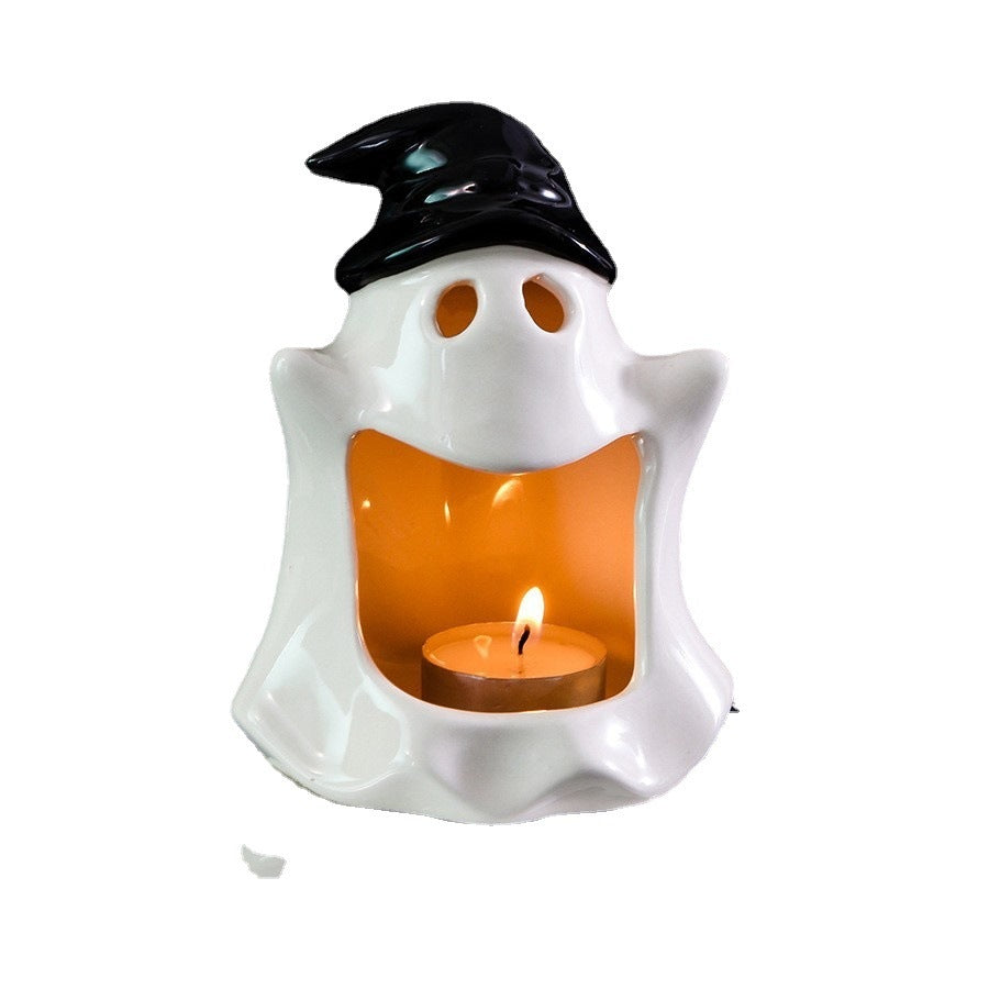 Halloween Ghost Festival Ceramic Craft Ornament