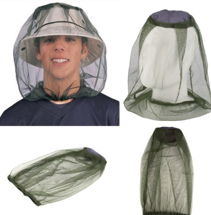Anti-Mosquito Fishing Hat with Net & Sunscreen Protection