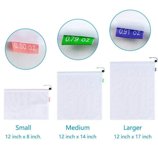 Multi-functional Mesh Fruit & Vegetable Bag Set