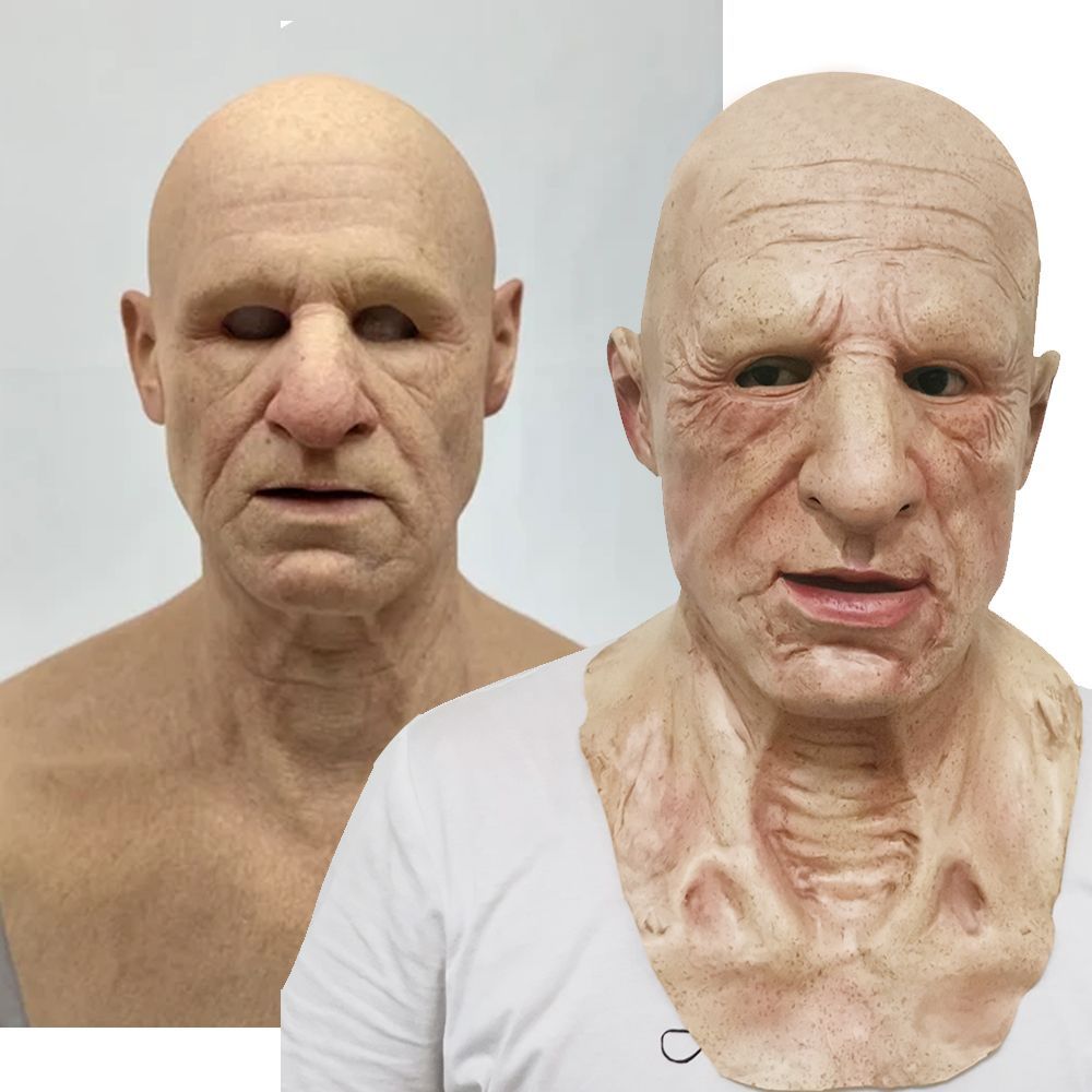 Old Man Mask Halloween