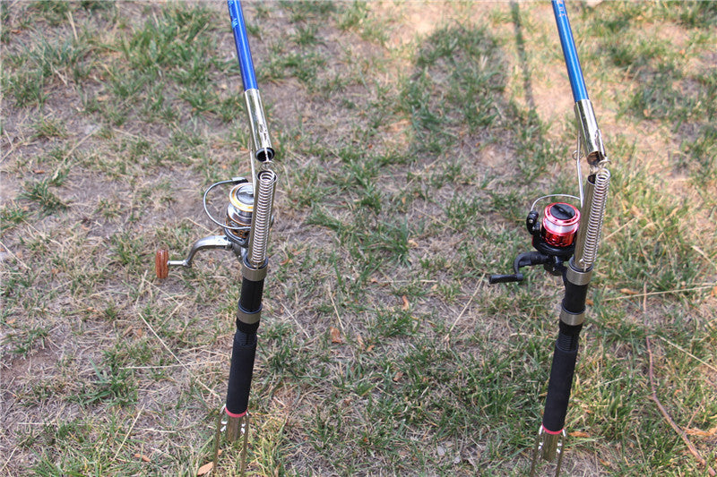 Automatic Fishing Rod Set with Spring Support - Special Offer