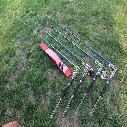 Automatic Fishing Rod Set with Spring Support - Special Offer