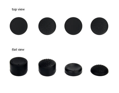 PS5 Handle Joystick Cap Button Silicone Mushroom-shaped Haircut Increased By Sleeve