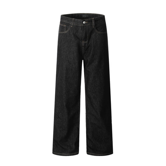 Street Trend Pure Color Mop Trousers