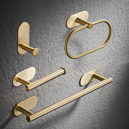 Single Bar Towel Rack Bathroom Hook