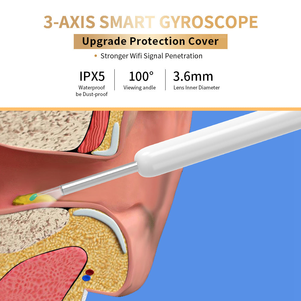 NE3 Ear Cleaner Otoscope Ear Wax Removal for iPhone